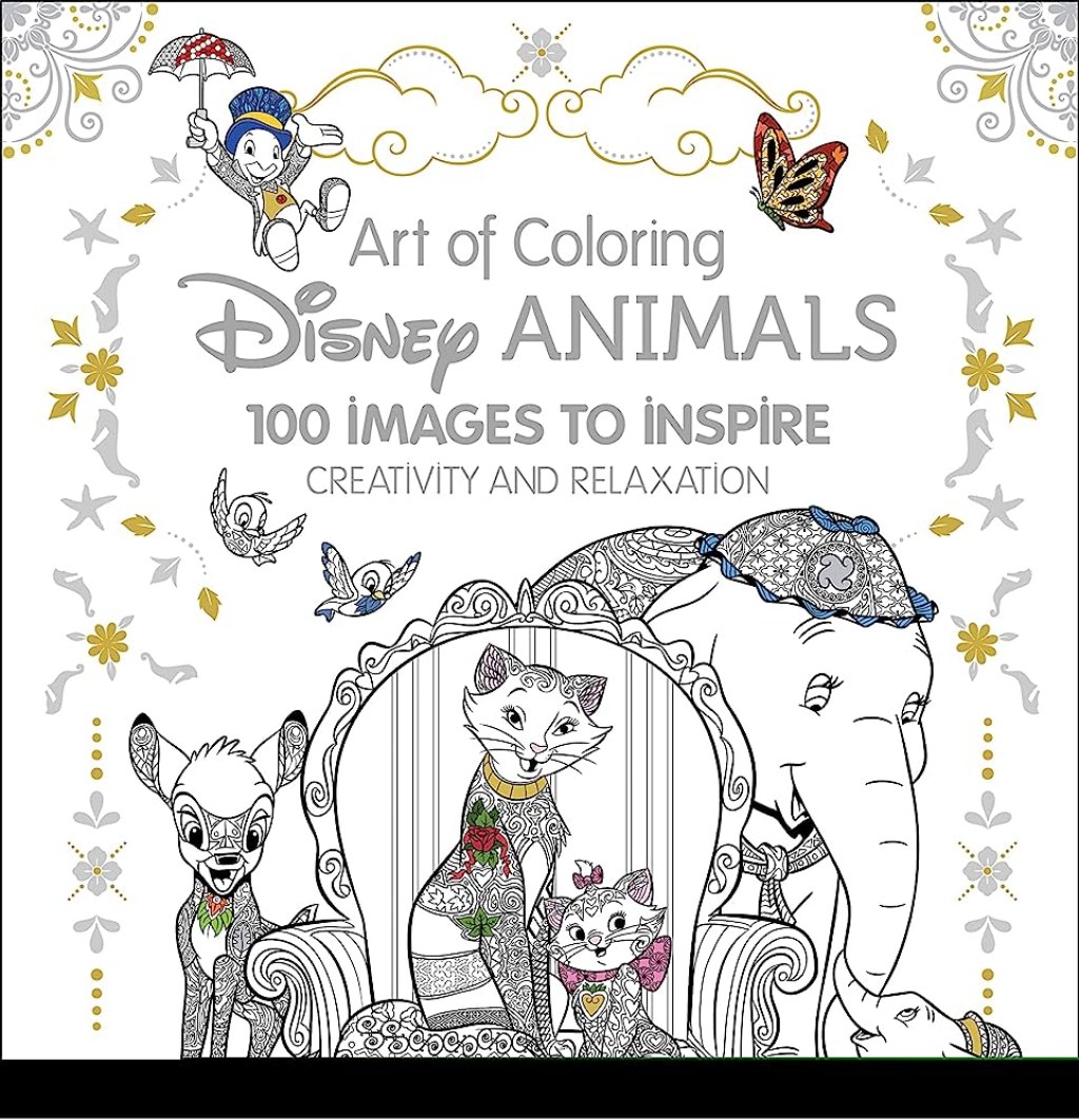 Picture of: Art of Coloring: Disney Animals:  Images to Inspire Creativity and  Relaxation