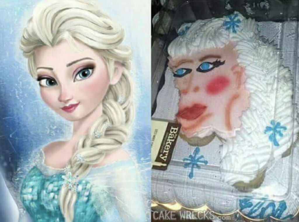 Picture of: Disney Cake Fails That Are Equal Parts Funny And Horrifying