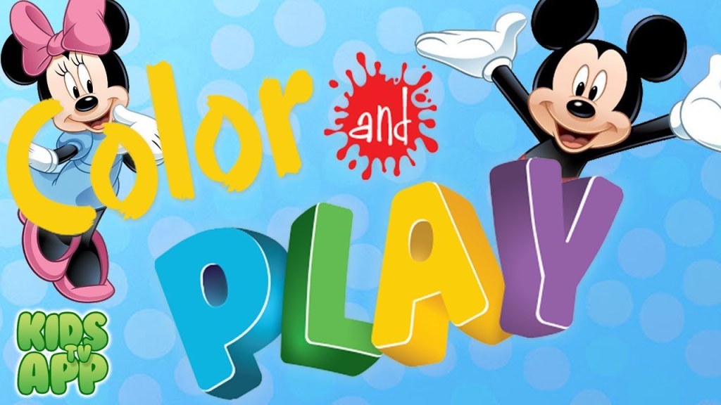 Picture of: Disney Color and Play (Disney) – Best App For Kids