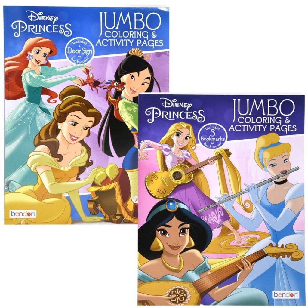 Picture of: Disney  DDI Princess Jumbo Coloring & Activity Book – Case of