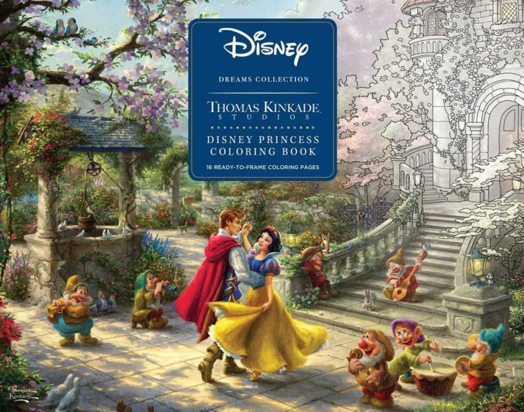 Picture of: ‘Disney Dreams Collection Thomas Kinkade Studios Disney Princess Coloring  Poster’ von ‘Thomas Kinkade’ – ‘Taschenbuch’ – ‘—-‘