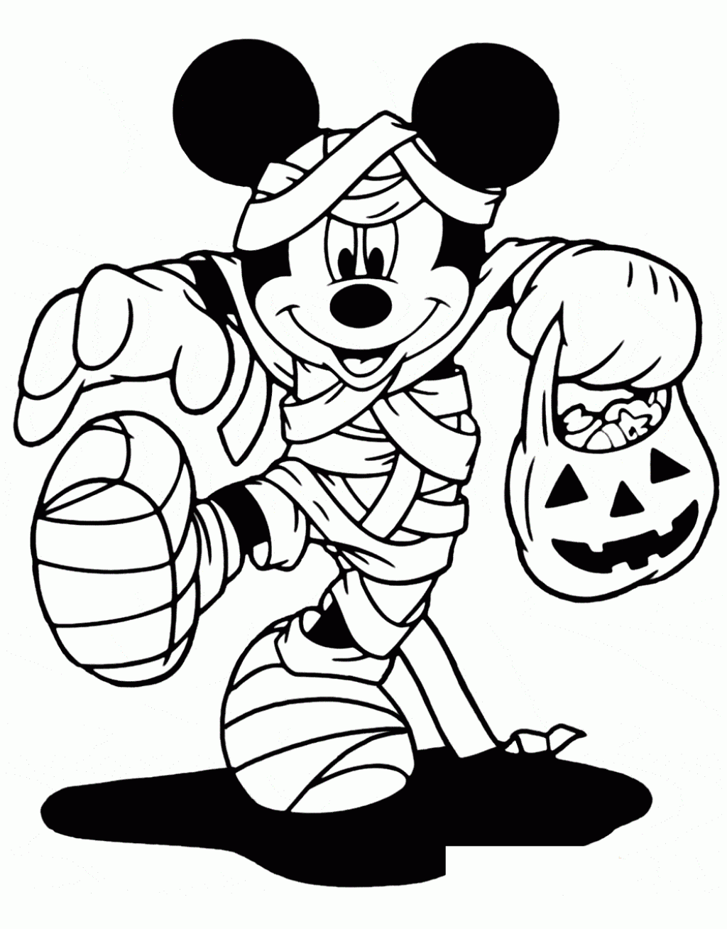 Picture of: Disney Halloween Coloring Pages – Best Coloring Pages For Kids