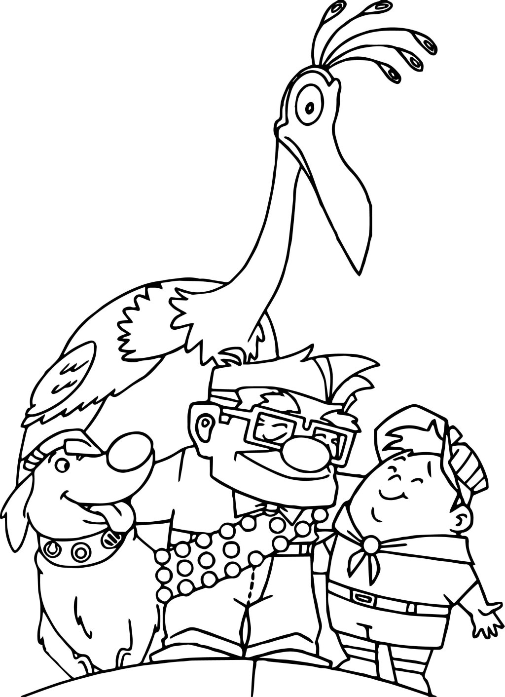 Picture of: Disney Pixar Up Coloring Pages – Wecoloringpage