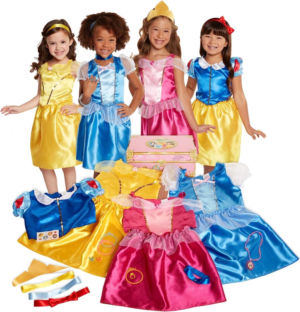 Picture of: Disney Princess Dress Up Trunk Deluxe  Piece Officially Licensed