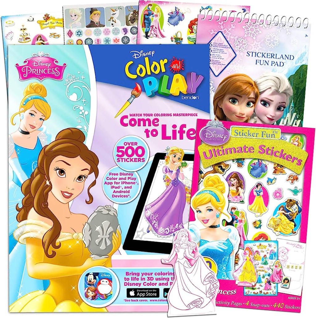 Picture of: Disney Princess Sticker Activity Book Super Set —  Disney