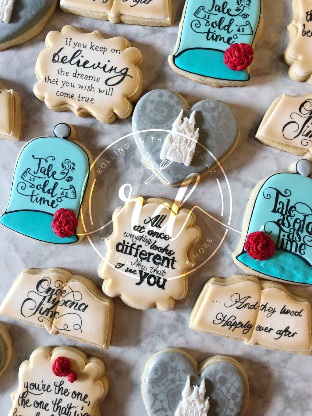 Picture of: Disney wedding cookies  Wedding cookies, Disney desserts, Disney