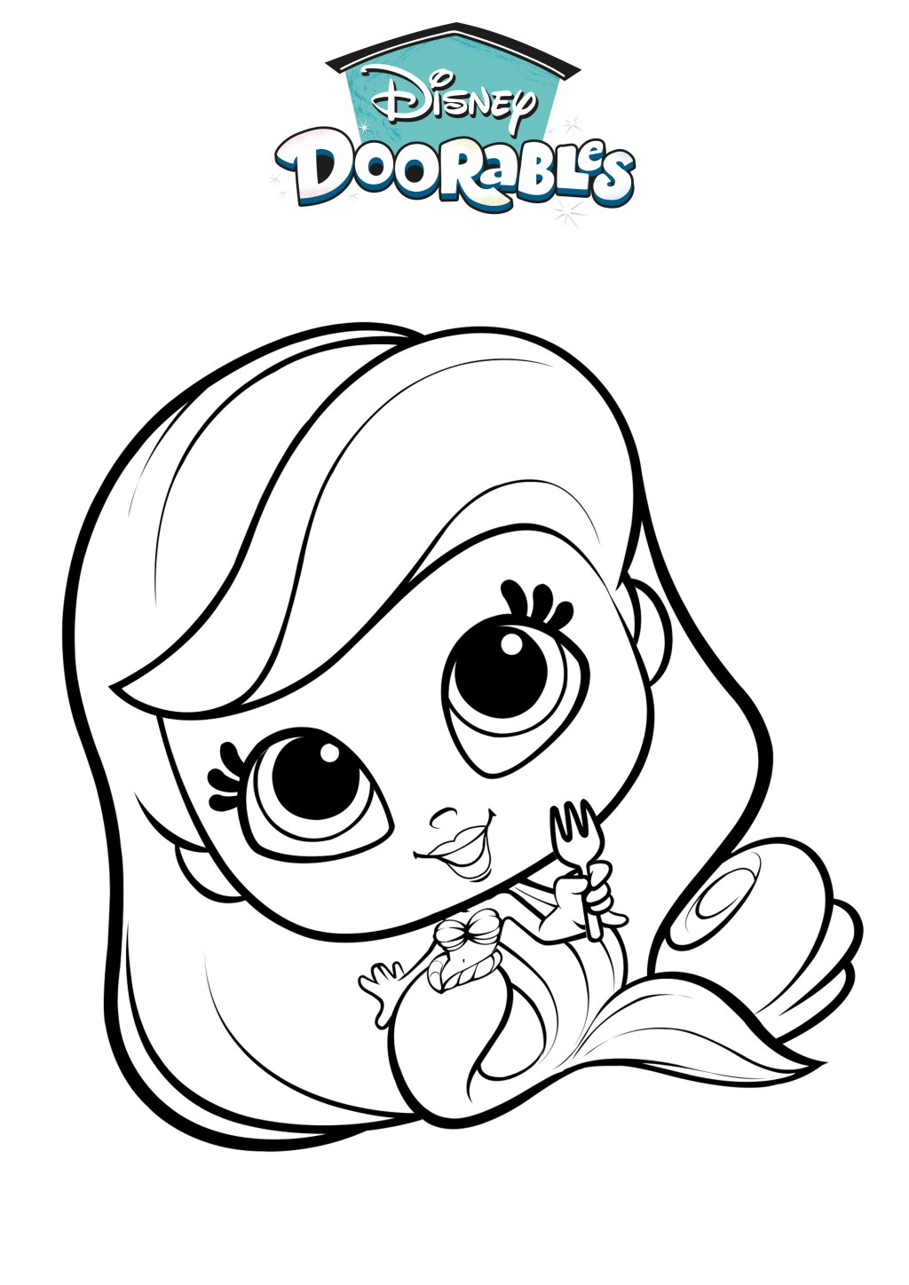 Picture of: Download your Doorables World colouring sheets – UK Mums TV