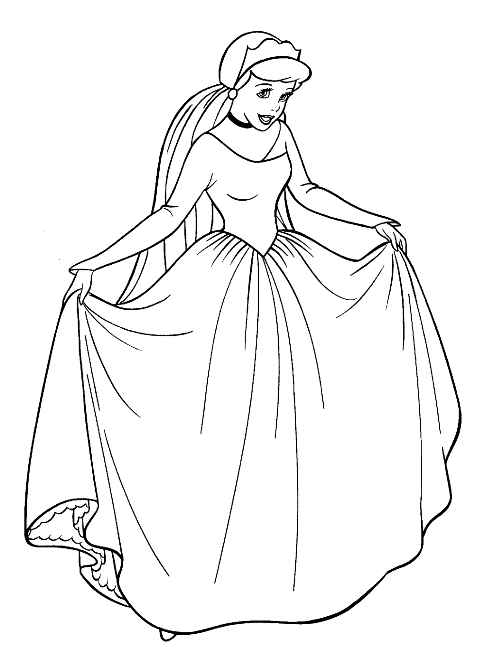 Picture of: Free Printable Cinderella Coloring Pages For Kids