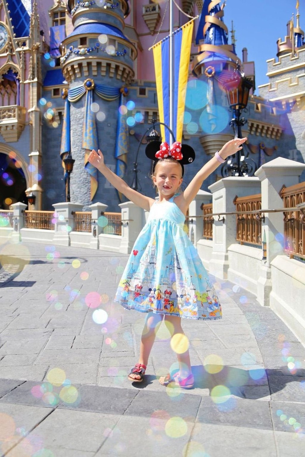 Picture of: Magic Kingdom Dress Custom Fabric Dress Disney Dress – Etsy