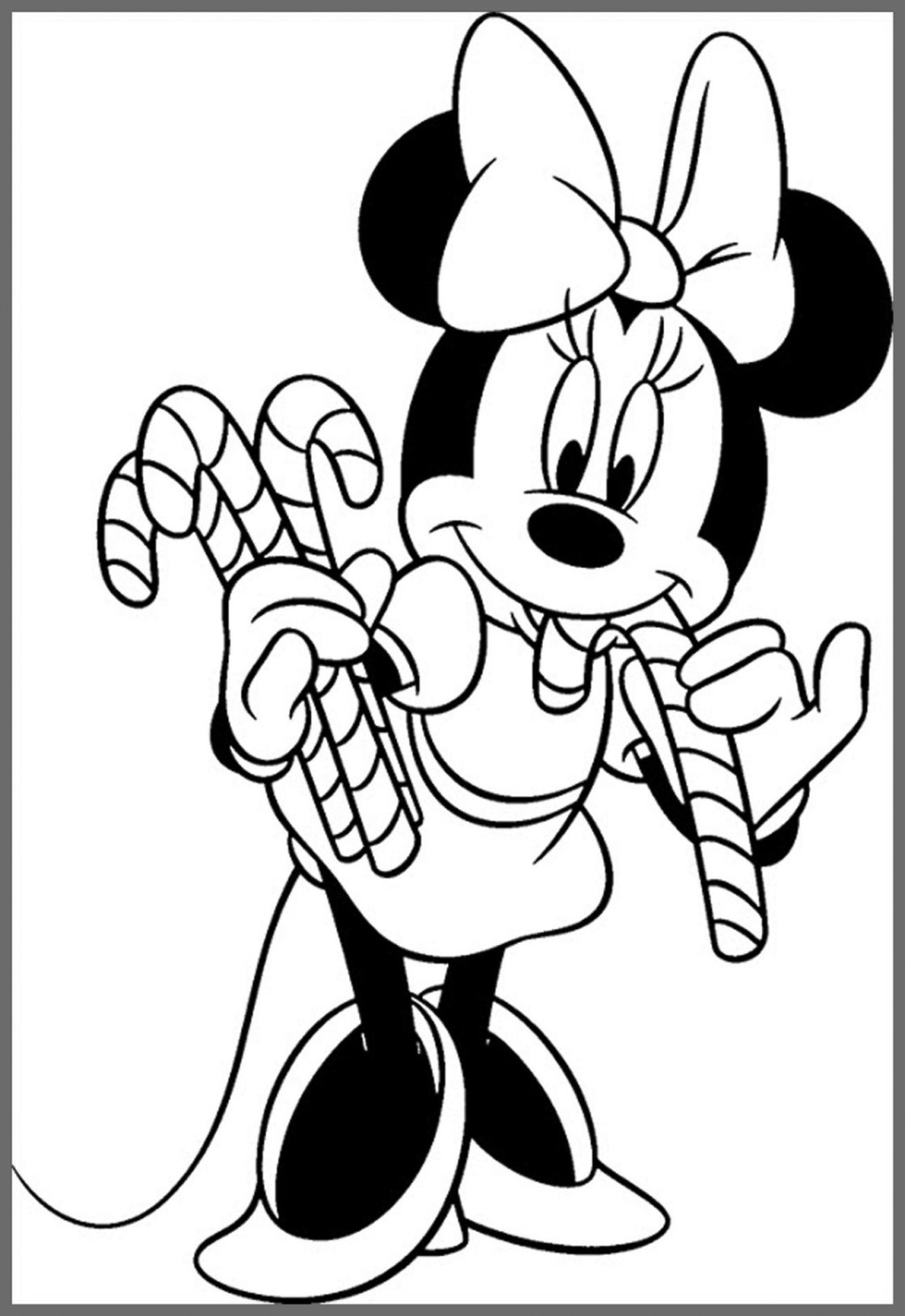 Picture of: Mickey Mouse Christmas Coloring Pages – Best Coloring Pages For Kids