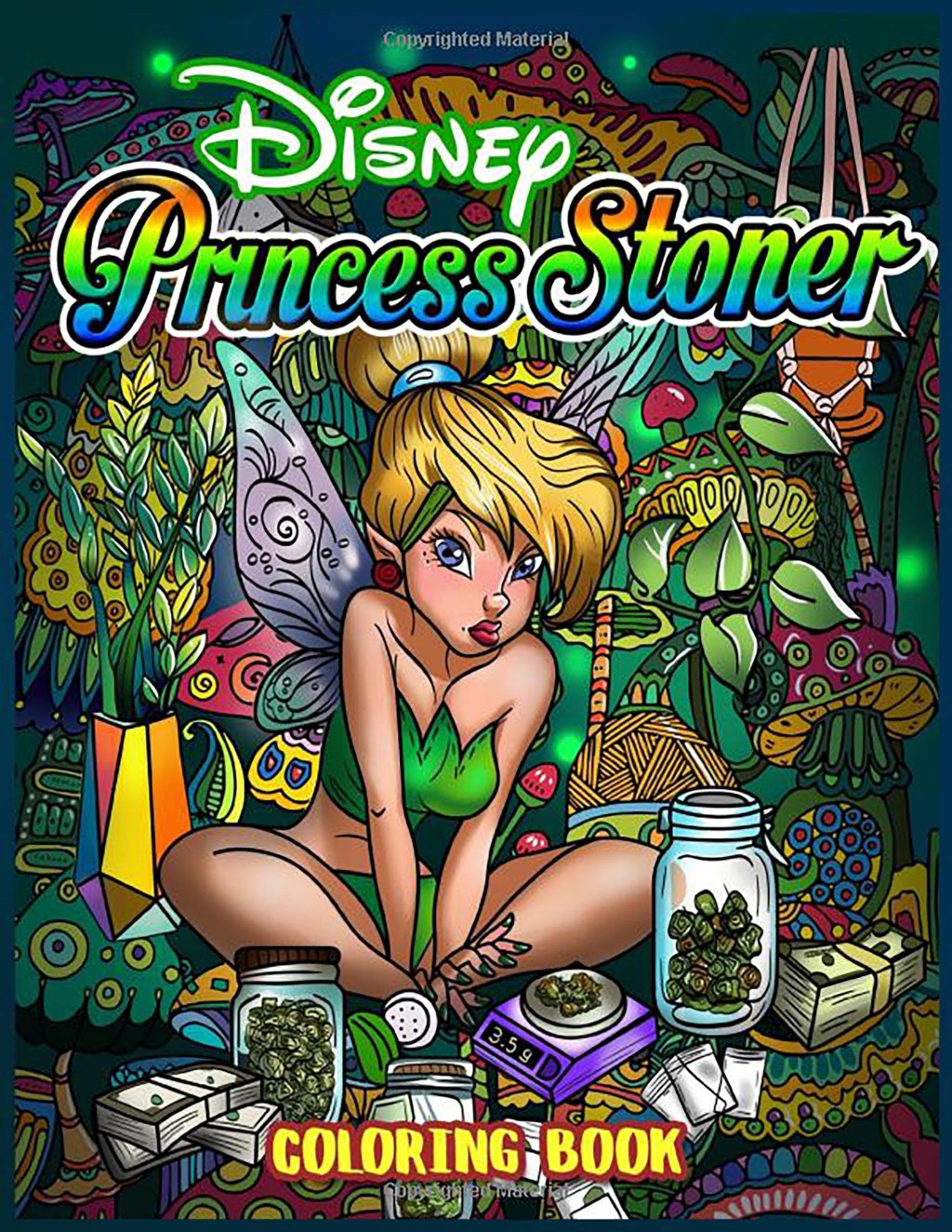 Picture of: Princess Stoner Coloring Book: Great Coloring Book For Adults