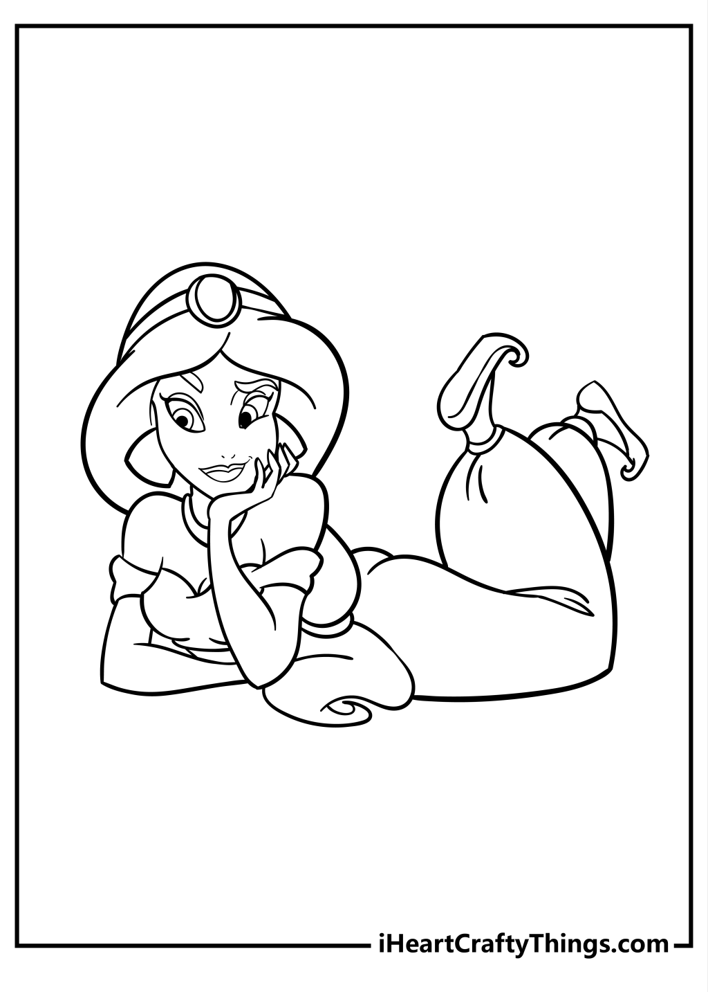 Picture of: Printable Jasmine Coloring Pages (Updated )