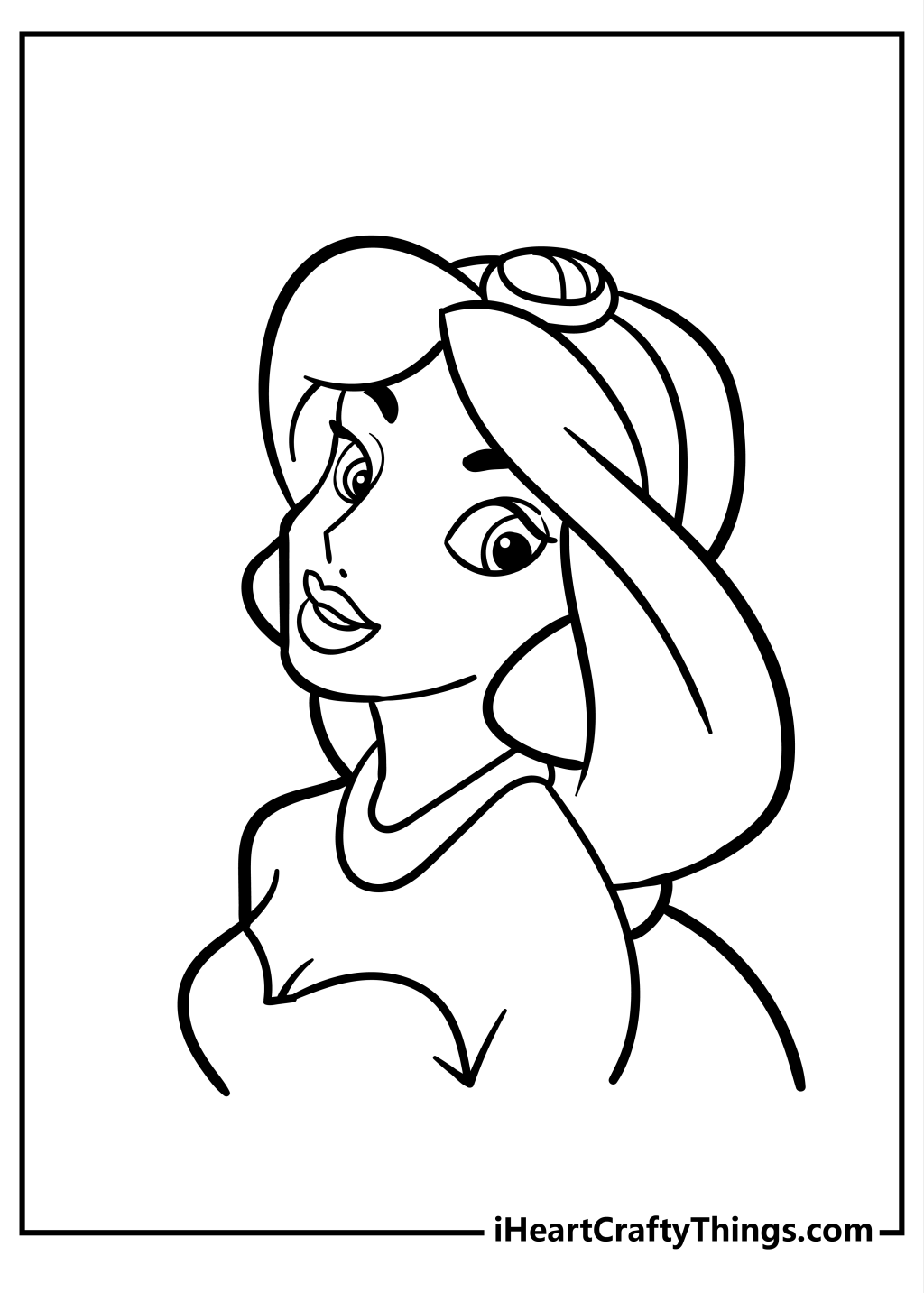 Picture of: Printable Jasmine Coloring Pages (Updated )